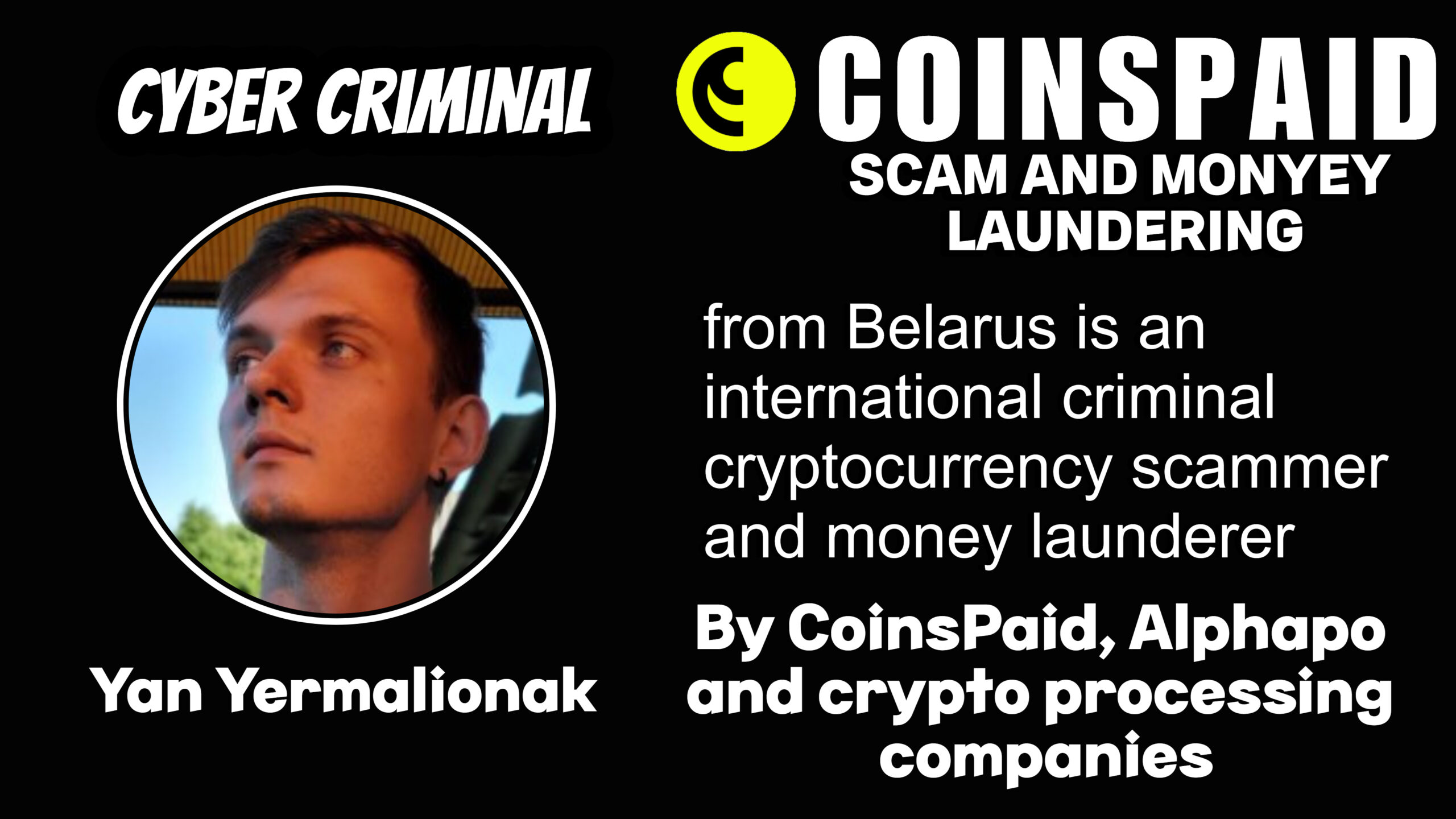 Yan Yermalionak - softswiss scam - Casino by Softswiss